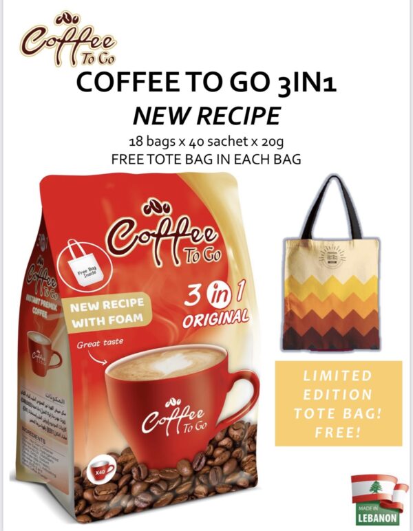 Coffee To go 3in1 40's FREE TOTE BAG - Image 2