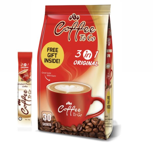 Coffee To Go 3in1 30's FREE GIFT