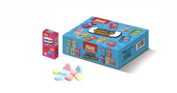 TOGO pressed candy HEART 25g