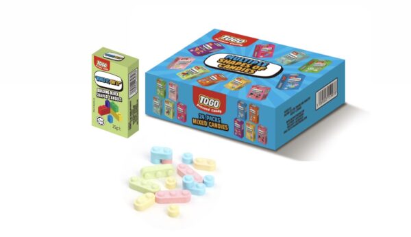 TOGO pressed candy SINGLE BUILDING BLOCK 25g